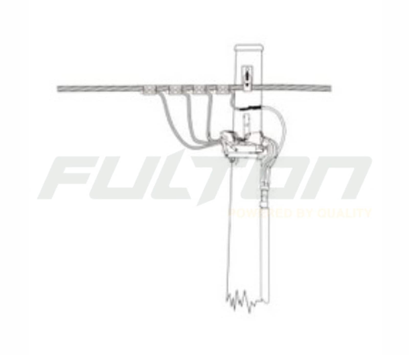 Ausgrid LV 1-71 - UGOH Single Circuit LV ABC (Wood Poles)